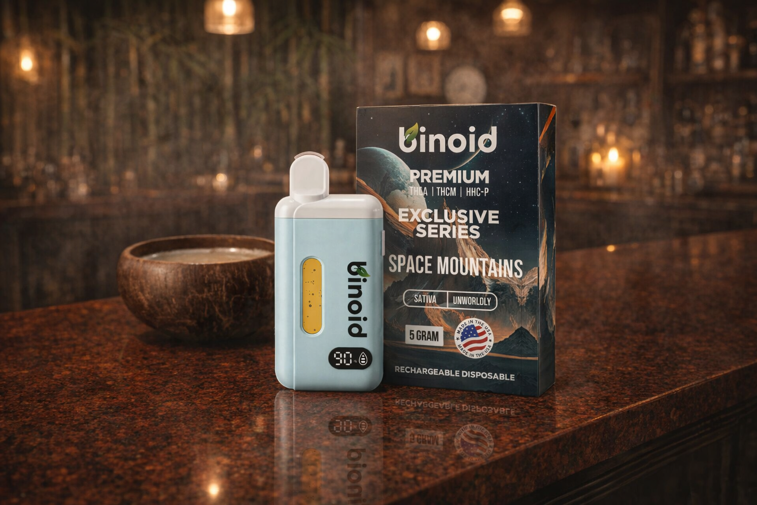 Binoid Sativa THCA Disposable Vape