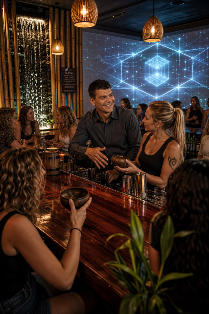 Carey Prendergast Kava Bar Consulting with the Sovereign OS